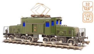 Train avec 2 Voitures dactivité Jeu éducatif avec 1 Locomotive et 2 Wagons Van Manen 2-Play Wood - Multicolore 610191