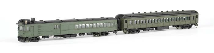 AUTORAIL GAZ ELECTRIQUE DOODLEBUG 1/87 HO