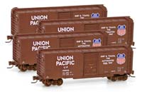 Pack 4 wagons Union Pacific - Z Pack 4 wagons Union Pacific - Z