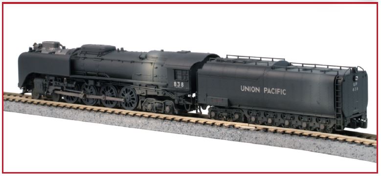 Loco Kato FEF-3 4-8-4 Union pacific vue arriere