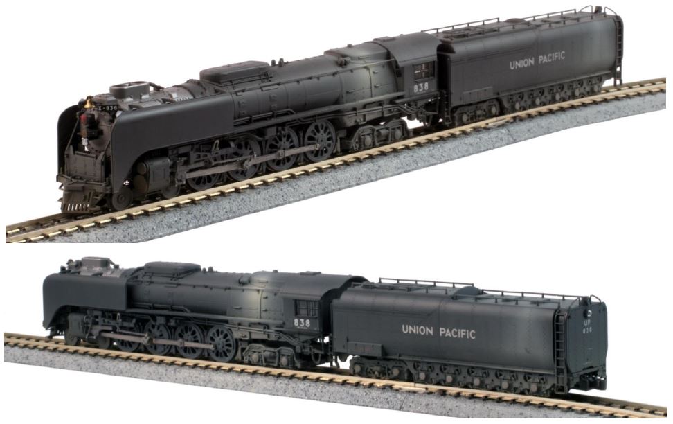 Loco Kato FEF-3 4-8-4 Union pacific vue ensemble