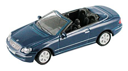 Voiture miniature metal 1/87 Mercedes Benz CLK Cabriolet HO